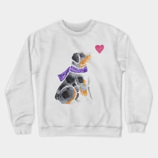 Watercolour Australian Shepherd Crewneck Sweatshirt